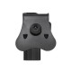 G17 Airsoft Holster Series - Black, Carry your sidearm securely and comfortably with the Amomax G17 Clone Airsoft Holster
