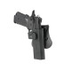 Hi-Capa Airsoft Holster Series - Black, Carry your Hi-Capa sidearm with confidence using the Amomax Hi-Capa Airsoft Holster