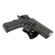 Hi-Capa Airsoft Holster Series - Black, Carry your Hi-Capa sidearm with confidence using the Amomax Hi-Capa Airsoft Holster
