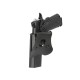 Hi-Capa Airsoft Holster Series - Black, Carry your Hi-Capa sidearm with confidence using the Amomax Hi-Capa Airsoft Holster