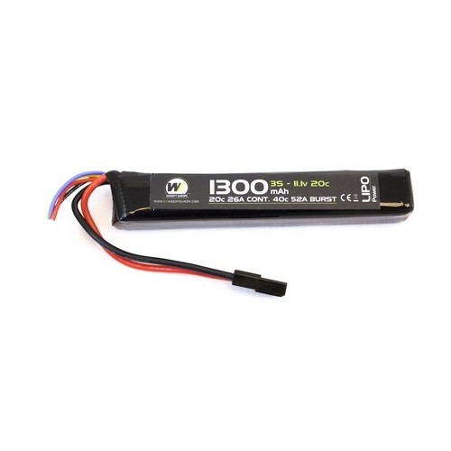 Nuprol 11.1v 1300mAh 20C LiPo (Stick)
