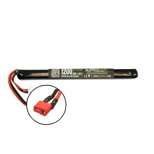 Nuprol 7.4v Lipo 1200mAh Slim Stick, The Nuprol 7