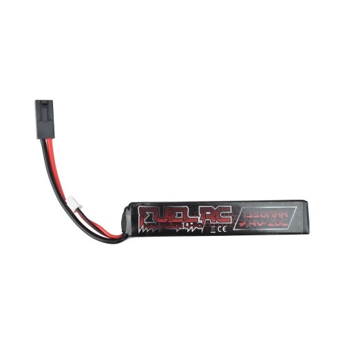 Fuel 7.4v 1,350mAh Lipo (Stick), These stock tube lipos are ideal for most airsoft devices