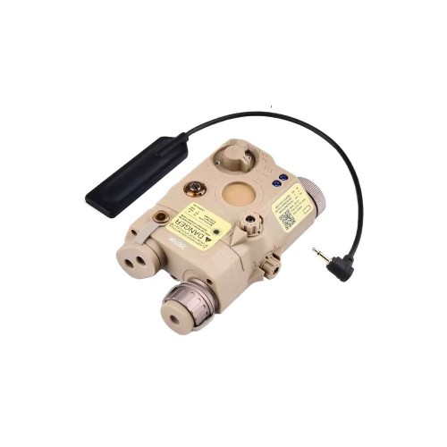 WADSN PEQ-15 Illuminator (Laser/Light) (Tan), This compact aiming device enhances accuracy and situational awareness for tactical, sporting, or recreational use