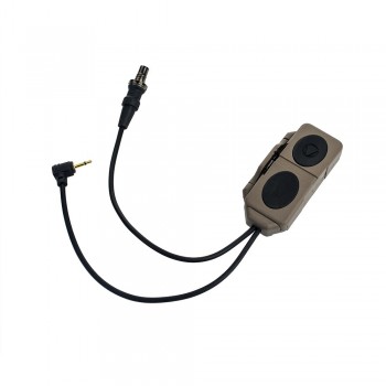 WADSN DOUBLE REMOTE CONTROL FOR FLASHLIGHT AND LASER DARK EARTH