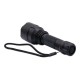 JS-Tactical Led Flash Light, The JS-TacticalLed Flashlight BLACK is a lighting unit intended for tactical and airsoft setups, delivering consistent visibility in low-light conditions through a straightforward rear-switch system and a sturdy metal housing
