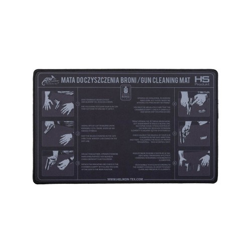 Helikon Gun Cleaning Mat, Manufactured by Helikon, this anti-slip mat is larger than most, coming in at 400 x 250 x 30mm, and constructed out of neoprene