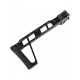 Picatinny Folding Stock, The Novritsch 1913/20mm Picatinny Folding Stock for the SSX10 Sniper Rifle is a premium upgrade crafted from CNC-machined aluminium, engineered to provide both durability and ergonomic support