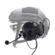 ZTAC TACTICAL COMTAC HEADSET BRACKETS FOR ARC RAILS BLACK, Upgrade your tactical gear with the Z-TAC Headset Brackets, specifically engineered to integrate your communication equipment directly with your helmet setup