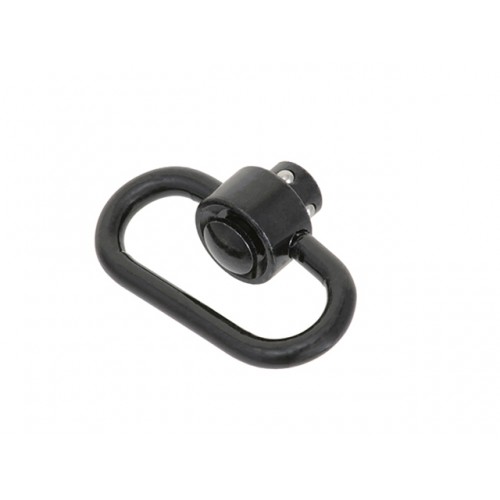 QD Sling Swivel Stud (Steel), The Steel Push Button Sling Swivel [CYMA] is a durable quick-detach (QD) sling attachment designed to provide a secure and reliable connection for compatible sling mounts
