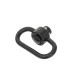 QD Sling Swivel Stud (Steel), The Steel Push Button Sling Swivel [CYMA] is a durable quick-detach (QD) sling attachment designed to provide a secure and reliable connection for compatible sling mounts