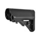 GOLDEN EAGLE CRANE RETRACTABLE STOCK BLACK GOLDEN EAGLE CRANE RETRACTABLE STOCK BLACK, The Golden Eagle Crane Retractable Stock is a classic, ergonomic replacement stock built for M4 and AR-15 style airsoft rifles