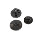 Gears SA 12:1 (Steel; CNC), The Specna Arms 12:1 CNC V2/V3 Steel Gear Set is tailored for airsoft enthusiasts aiming to build faster, more responsive AEGs