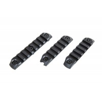 Specna Arms M-LOK Black Rail 3 peace Set