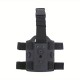 WOSPORT DROP LEG PANEL (IMI-STYLE) (BK), Designed to enhance versatility, this thigh holster adapter is compatible with WO-GB34 and WO-GB35 holsters