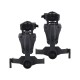 ZTAC TACTICAL COMTAC HEADSET BRACKETS FOR ARC RAILS BLACK, Upgrade your tactical gear with the Z-TAC Headset Brackets, specifically engineered to integrate your communication equipment directly with your helmet setup