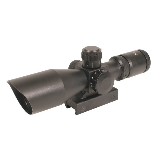 Swiss Arms Compact 3-9x40 Scope, Manufactured by Swiss Arms, this compact rifle scope is modelled after the style of the venerable ACOG