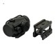 JS-TACTICAL RED DOT BLACK T1 STYLE WITH HIGH AND LOW MOUNT, Designed for fast target acquisition and dependable performance, the JS-Tactical Red Dot (Black) combines compact construction with precision-focused functionality