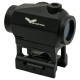 JS-TACTICAL RED DOT BLACK T1 STYLE WITH HIGH AND LOW MOUNT, Designed for fast target acquisition and dependable performance, the JS-Tactical Red Dot (Black) combines compact construction with precision-focused functionality