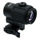 JS-TACTICAL RED DOT WITH 3X MAGNIFIER BLACK