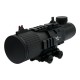 JS-TACTICAL RIFLE SCOPE 5X50 LENS BLACK, The JS-Tactical Rifle Scope 5× Zoom 50mm Black  is a fixed 5× magnification optic designed for mid-range target engagement, combining a large objective lens with illuminated reticle options for improved visibility 