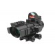 Theta Optics 4x32 Rhino w/Micro Dot Sight