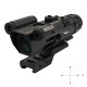 JS-TACTICAL PRISME SCOPE 4X32 WITH RED LASER BLACK, The JS-Tactical Prisme Scope 4X32 With Red Laser is a durable and compact optic designed for tactical and airsoft setups, offering a clear sight picture and enhanced aiming support in a lightweight desig