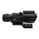 JS-TACTICAL PRISME SCOPE 4X32 WITH RED LASER BLACK, The JS-Tactical Prisme Scope 4X32 With Red Laser is a durable and compact optic designed for tactical and airsoft setups, offering a clear sight picture and enhanced aiming support in a lightweight desig