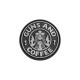 Guns & Coffee (Black) Patch, Morale Patches are velcro patches designed to offer a bit of flair and humour, ideal for mounting on bags, tactical vests, or pretty much anywhere there's a spare section of velcro