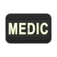 Medic Patch (Glow), Morale Patches are velcro patches designed to offer a bit of flair and humour, ideal for mounting on bags, tactical vests, or pretty much anywhere there's a spare section of velcro