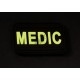 Medic Patch (Glow), Morale Patches are velcro patches designed to offer a bit of flair and humour, ideal for mounting on bags, tactical vests, or pretty much anywhere there's a spare section of velcro