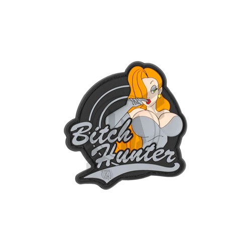 Bitch Hunter Patch (Swat), Morale Patch with velcro backing (hook side) - suitable for tactical bags, UBACS shirts, cases, baseball caps etc