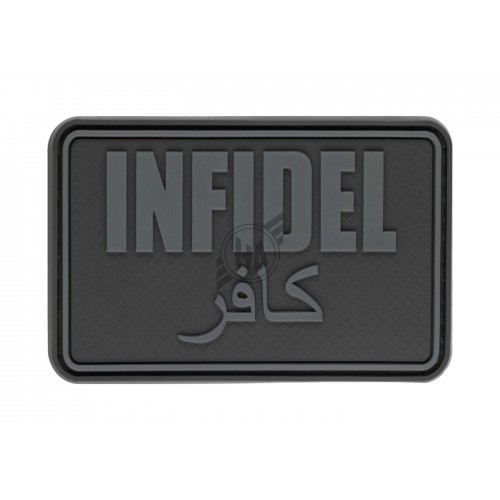 Infidel Patch (Blackops), Morale Patches are velcro patches designed to offer a bit of flair and humour, ideal for mounting on bags, tactical vests, or pretty much anywhere there's a spare section of velcro