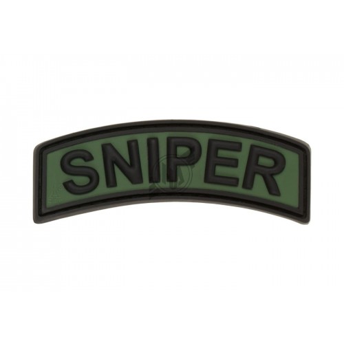 Sniper Tape Patch (Forest), Morale Patches are velcro patches designed to offer a bit of flair and humour, ideal for mounting on bags, tactical vests, or pretty much anywhere there's a spare section of velcro