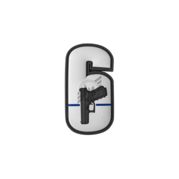 Watch Your Six (White) Patch