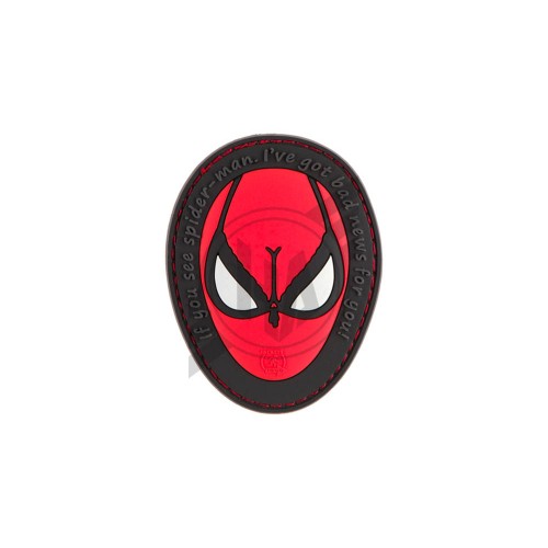 Spiderboobs Patch, Morale Patch with velcro backing (hook side) - suitable for tactical bags, UBACS shirts, cases, baseball caps etc