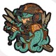 Brand Element Octopus (Green) Patch, The “Octopus” 3D PVC patch symbolizes strength, adaptability, and relentless determination