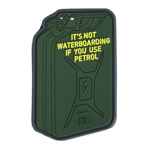 Kombat UK Jerry Can Morale Patch, Add some character to your setup with the Jerrycan Patch — a rugged, PVC tactical patch designed for quick attachment and lasting durability