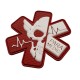 Brand Element Paramedic (Red) Patch, The “Paramedic” PVC patch is dedicated to the courage, dedication, and professionalism of frontline medical personnel who work in the most demanding conditions to save lives and provide critical care