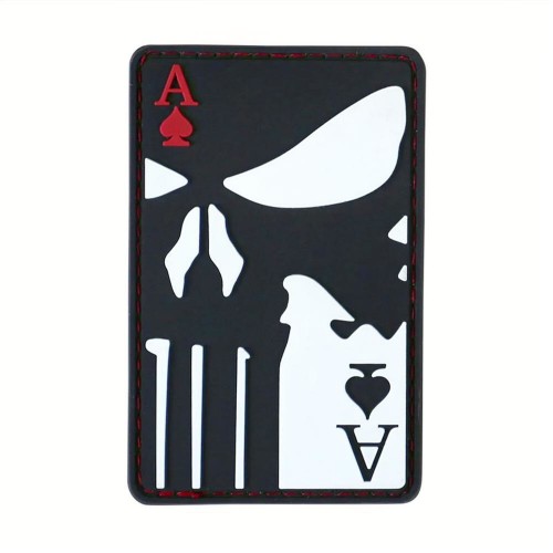 Ace of Spades Patch, Add a bold touch to your gear with the Ace of Spades PVC Patch