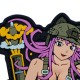 Brand Element 'Anime Girl' Pink, The “Anime Girl” PVC patch combines vibrant anime-inspired aesthetics with a bold tactical style