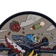 Brand Element 'FPV' Coyote Patch, Bring legendary Ukrainian spirit to your gear with the “Two Cossacks with a Cannon” PVC chevron