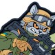 Brand Element 'Storm Cat' Patch, The “Storm Cat” PVC patch symbolizes courage, agility, and determination in the most demanding situations