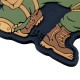 Brand Element 'Storm Cat' Patch, The “Storm Cat” PVC patch symbolizes courage, agility, and determination in the most demanding situations