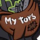 Brand Element 'My Toys' Patch, Introducing the “My Toys” PVC patch — a bold design symbolizing resilience, determination, and the realities of modern conflict