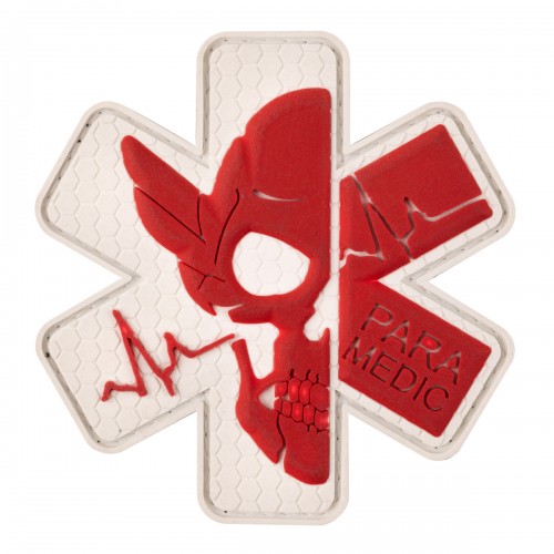 Brand Element Paramedic (White) Patch, The “Paramedic” PVC patch is dedicated to the courage, professionalism, and dedication of frontline medical personnel who work tirelessly to save lives in the most challenging conditions