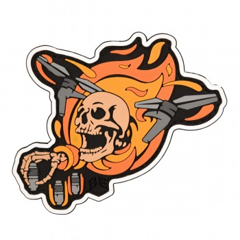 Brand Element Skull-Drone Patch