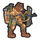 Brand Element 'Tactical Wild Boar' Patch, Introducing the PVC chevron patch featuring a wild boar reimagined as a powerful stormtrooper