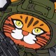 Brand Element 'Kit-tankist' Patch, The “Kit-tankist” PVC patch is a playful yet bold design symbolizing courage, determination, and readiness for any challenge