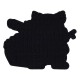 Brand Element 'Kit-tankist' Patch, The “Kit-tankist” PVC patch is a playful yet bold design symbolizing courage, determination, and readiness for any challenge